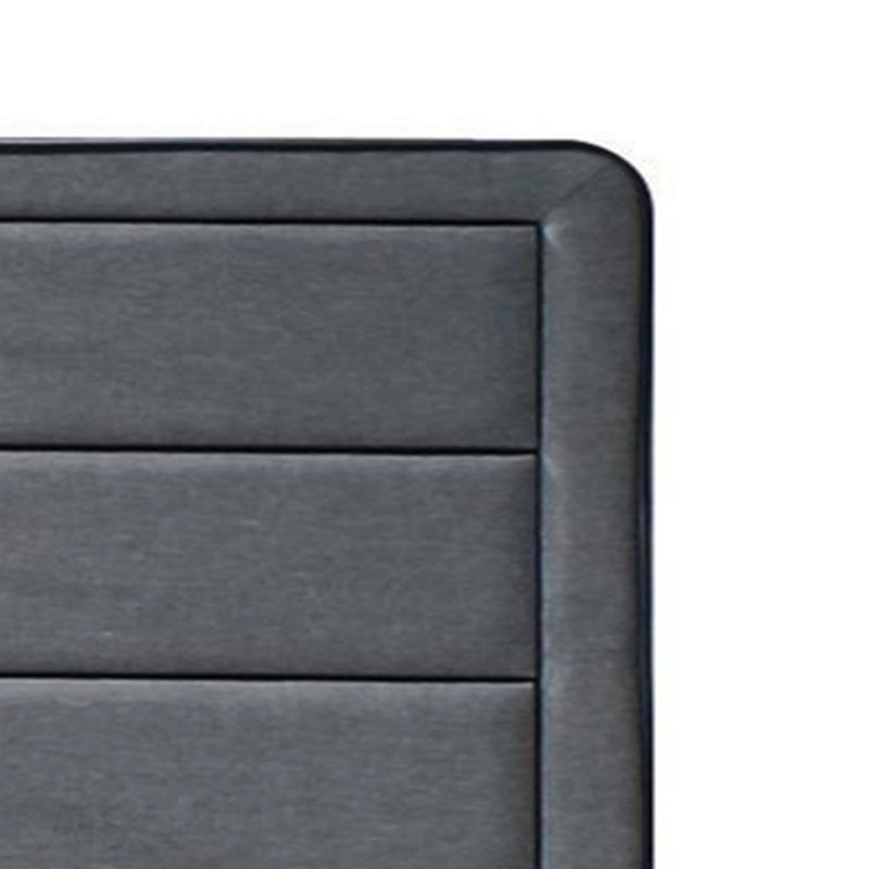 Commode en tissu gris clair