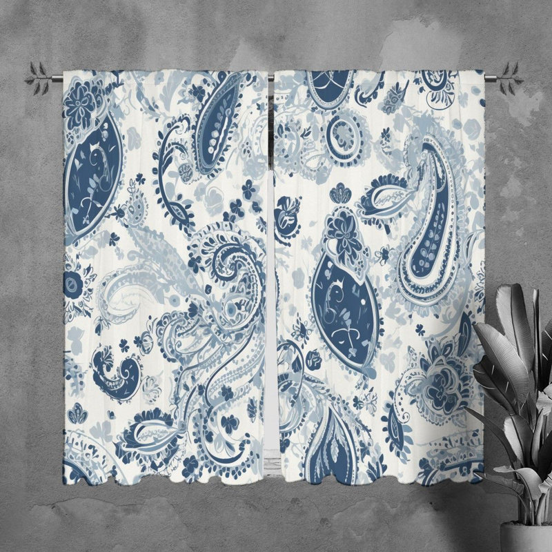 Rideau en polyester Layhew, L 40 po x L 61 po