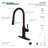 Kingston Brass Kaiser Single-Handle Pull-Down Kitchen Faucet-30369838