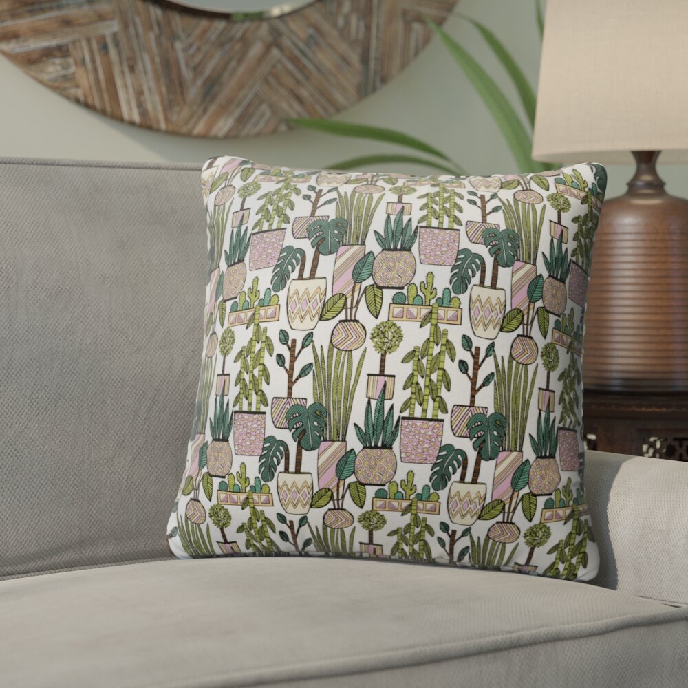 Bussiere Square Pillow Cover and Insert (Set of 2) Lark Manor Size: 16 x 16