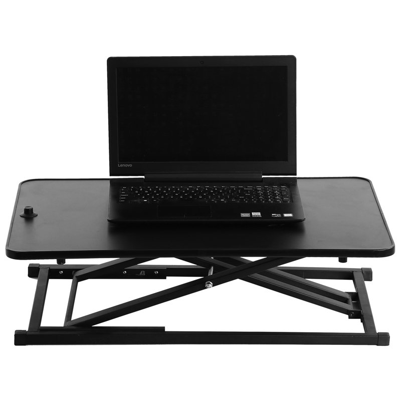 Adjustable Metal Base Standing Desk Converter