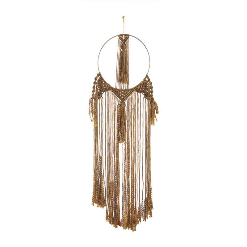 Boho Abstract Wall Decor on Fabric