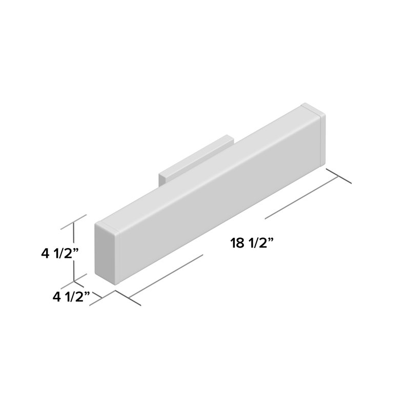 Carlotte Dimmable Bath Bar, Brushed Nickel