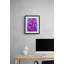 Blue And Magenta Fabricata Print by Drew Gaffney-64401519