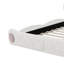 Grand lit plateforme tapissier avec tête de lit et poche arrondie-1000191484
