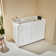 52.5'' X 26.5'' Walk-in Acrylic Bathtub With Shower Head
