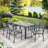 Bailyn Rectangular 6 - Person 150cm Long Dining Set