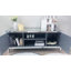 Robson Mirror Doors, Open Shelves And 2 Cabinets