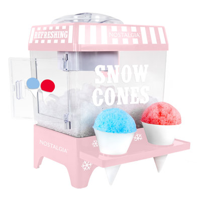 Machine à glace pilée avec tablette Nostalgia