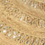 Round Mendell Solid Colour Hand Woven 150cm X 150cm Area Rug