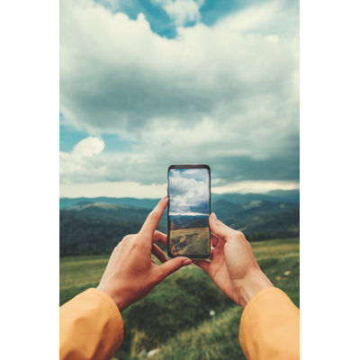 Close Up Of A Smartphone by YakobchukOlena - Wrapped Canvas Print