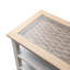 Eversole - 3 Basket Entertainment Centre - Weathered Wood, Weathered White Finish-623935575