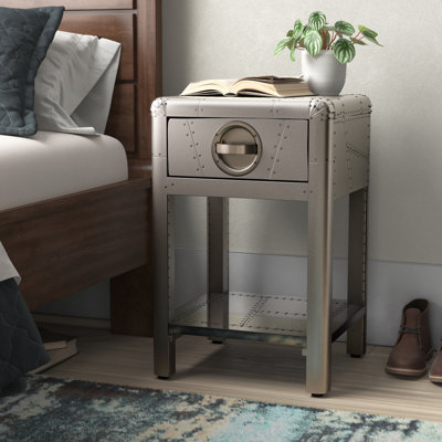 Table de bout avec rangement Lykins