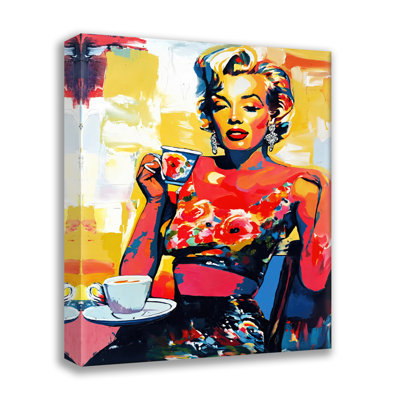 Marilyn 2, estampe numérique sur toile tendue avec châssis