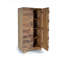 Aiumu 2 Door Solid Wood Wardrobe