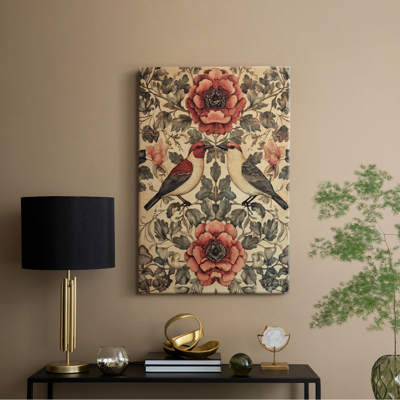 Collection sur toile de fond de la série WG-MR-MR de MRRIS - Prêt à accrocher, H 36 po x l 24 po