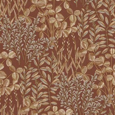 Inia Collection Branched Leaves All-over Wallpaper Roll