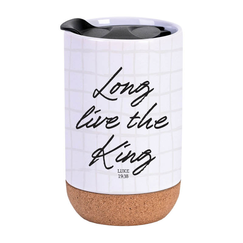 Cork Bottom Tumbler Long Live The King