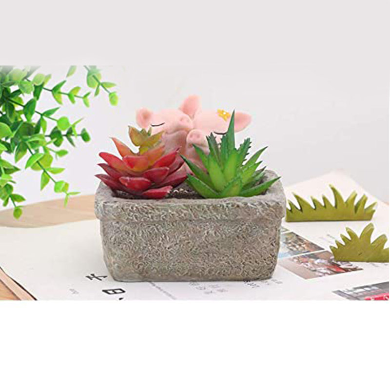 Boîte à plante en résine Geet