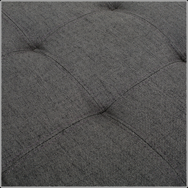 OTTOMAN D'ISABELLE, Gris foncé