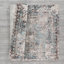 Tapis gris à motif abstrait Rummond-31522764