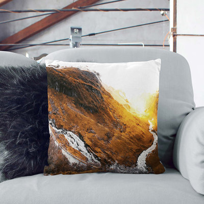 Abstract Square Throw Cushion