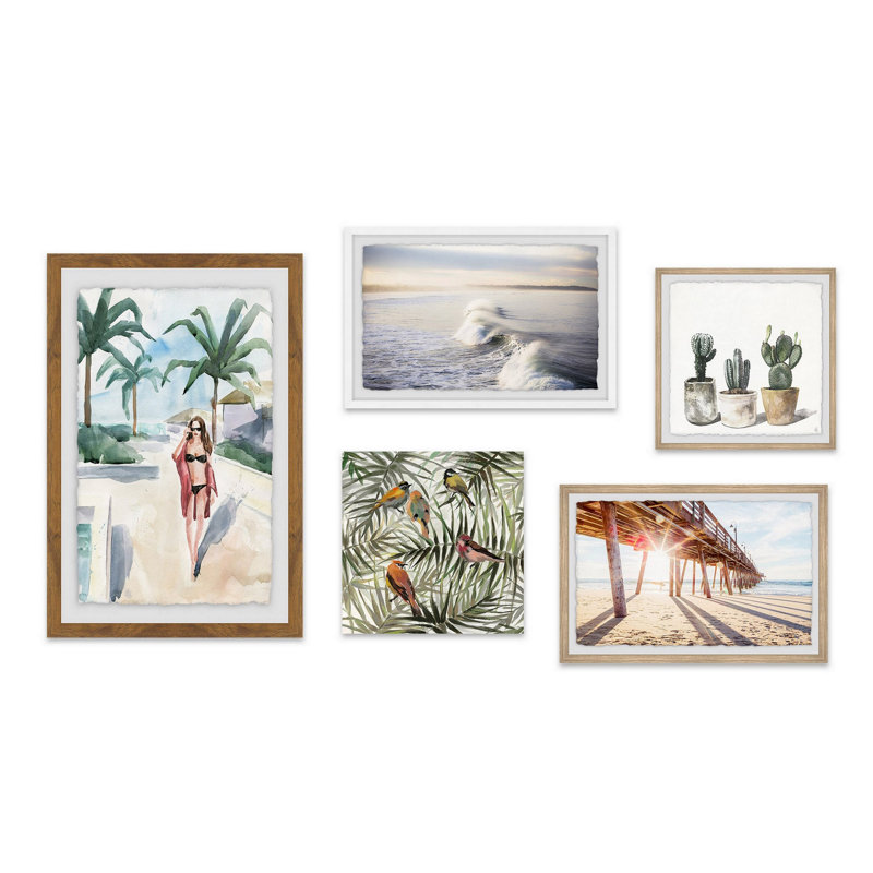 Alanna Light Glimmers Pentaptych