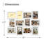 Gallery-style Wall Hanging 12-opening Picture Frame-884811930