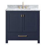Modero 36" Single Bathroom Vanity with Top