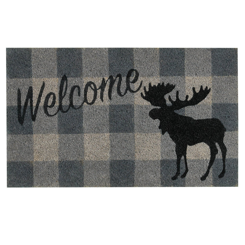 Welcome Moose Doormat