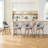 Wylee Mid-Century Modern Swivel 26.8'' Linen Counter Stool with Solid Wood Frame-1615243650