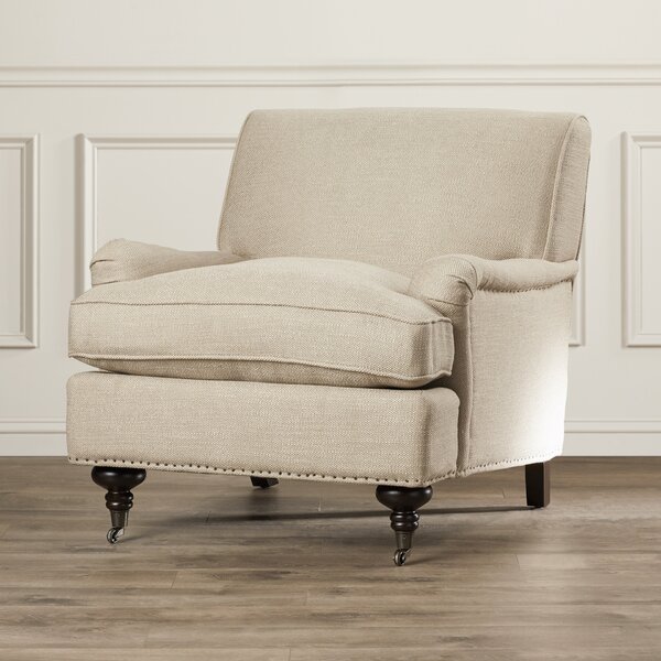 Charlton Home® Upholstered Armchair & Reviews | Wayfair