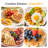 5 Heart-Shaped Waffle Maker With Adjustable Temp