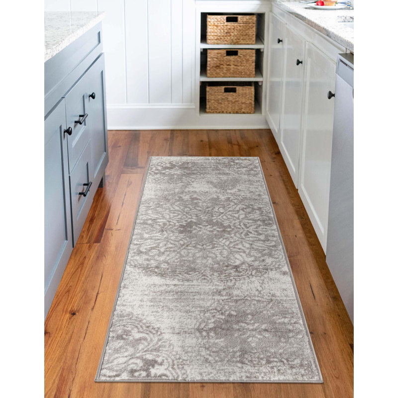 Brandt Performance Rug, Runner 2'7" x 12', Gray