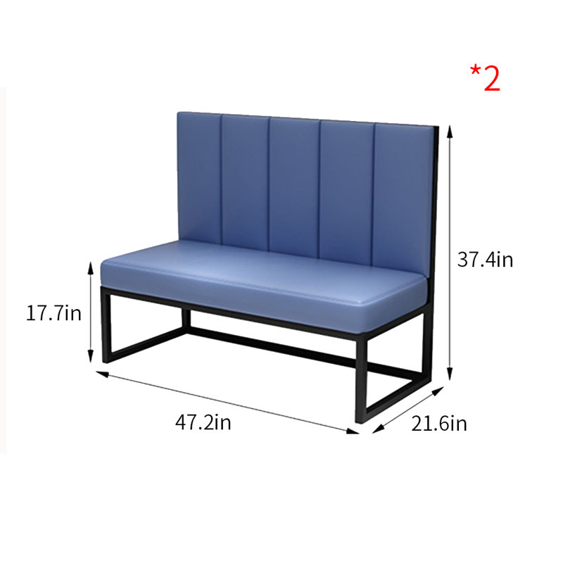 Banc de rangement de style industriel