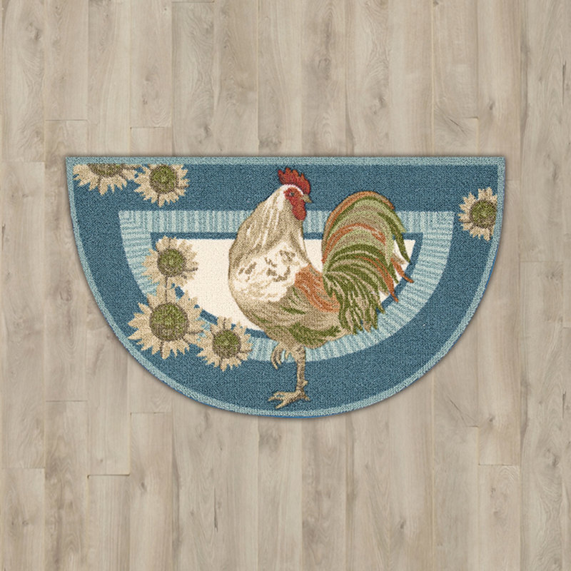 Tapis bleu area Yarber