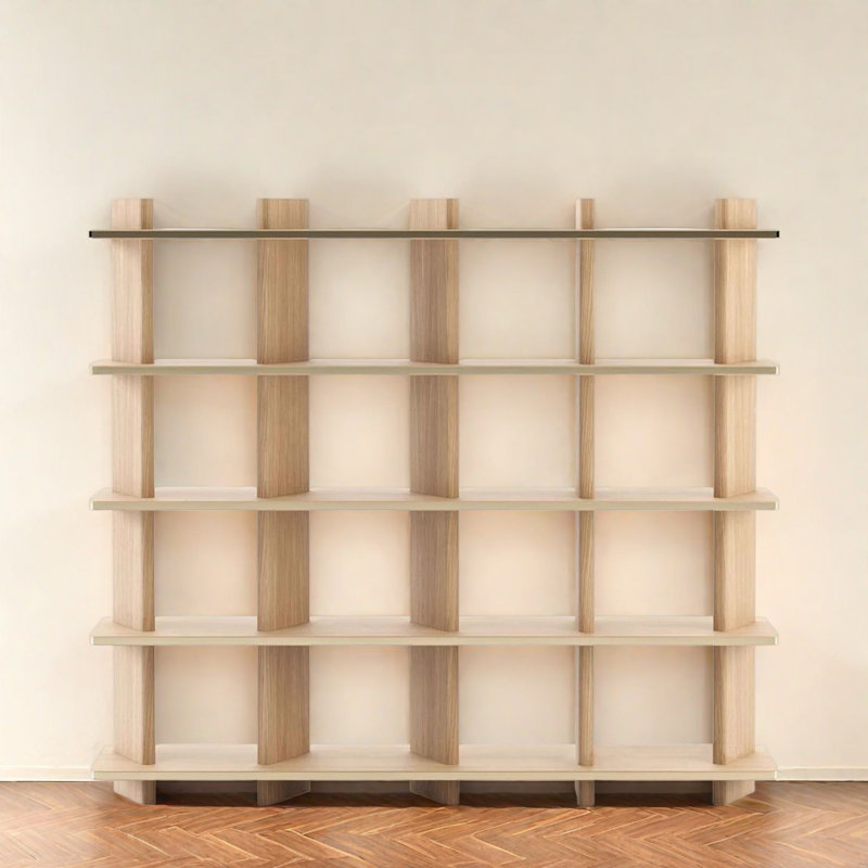 Makinley, Burlywood, (5 tablettes) H 70,8 po x l 78,7 po x P 11,8 po