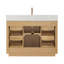 Ensemble de meuble-lavabo simple 48 "avec miroir Adela-780771089-771850471-771850470