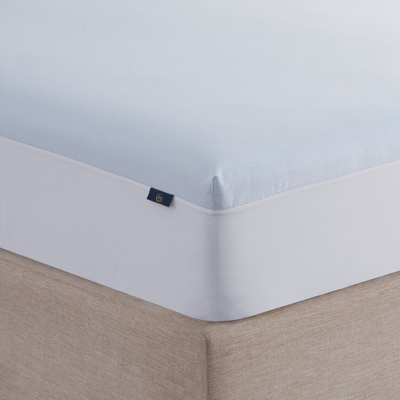 Serta Cool Air Mesh Cover Mattress Protector, Waterproof, Twin