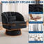 Upholstered Swivel Accent Chair-135991702