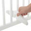 Degeorge Wood Free Standing Pet Gate
