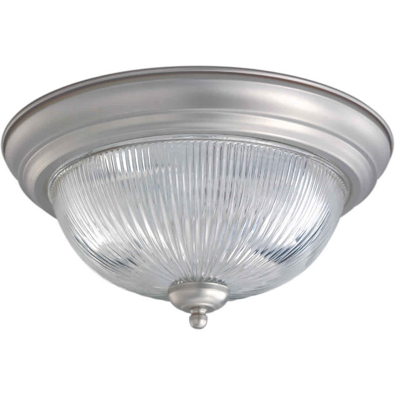 Villacorta Glass Flush Mount, 13.25" H x 6.25" W