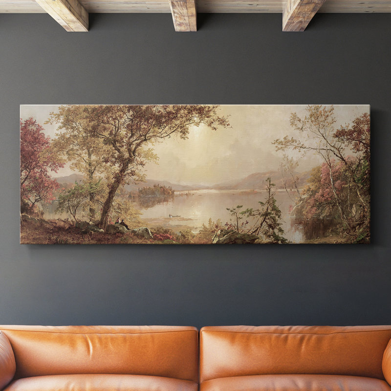 Série paysage - CDLX - Toile tendue avec châssis - Prêt à accrocher, H 12 po x l 30 po
