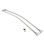 Kingston Brass Edenscape 60-Inch to 72-Inch Adjustable Double Curved Shower Curtain Rod