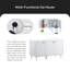 Table d'appoint pour chat avec 3 portes et salle de rangement pour chat-1090225208