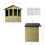 Mercia 7 x 5ft Traditional Summerhouse-1748823771