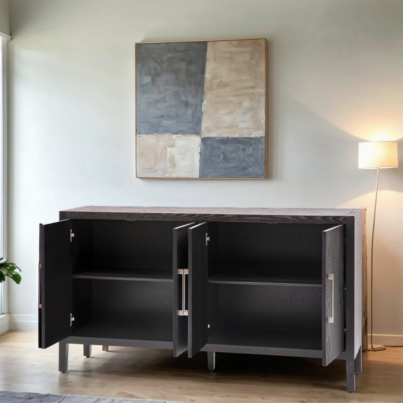 Monteco 60'' Console Table, Walnut