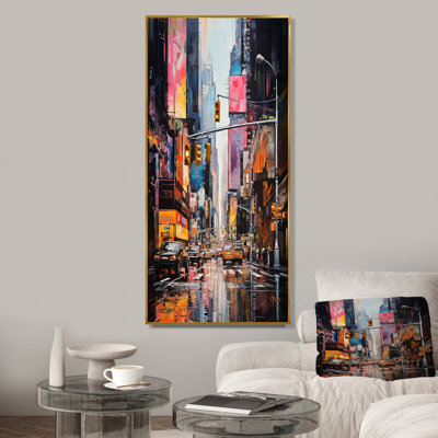 New York City Time Square Lights IV - New York City Wall Art