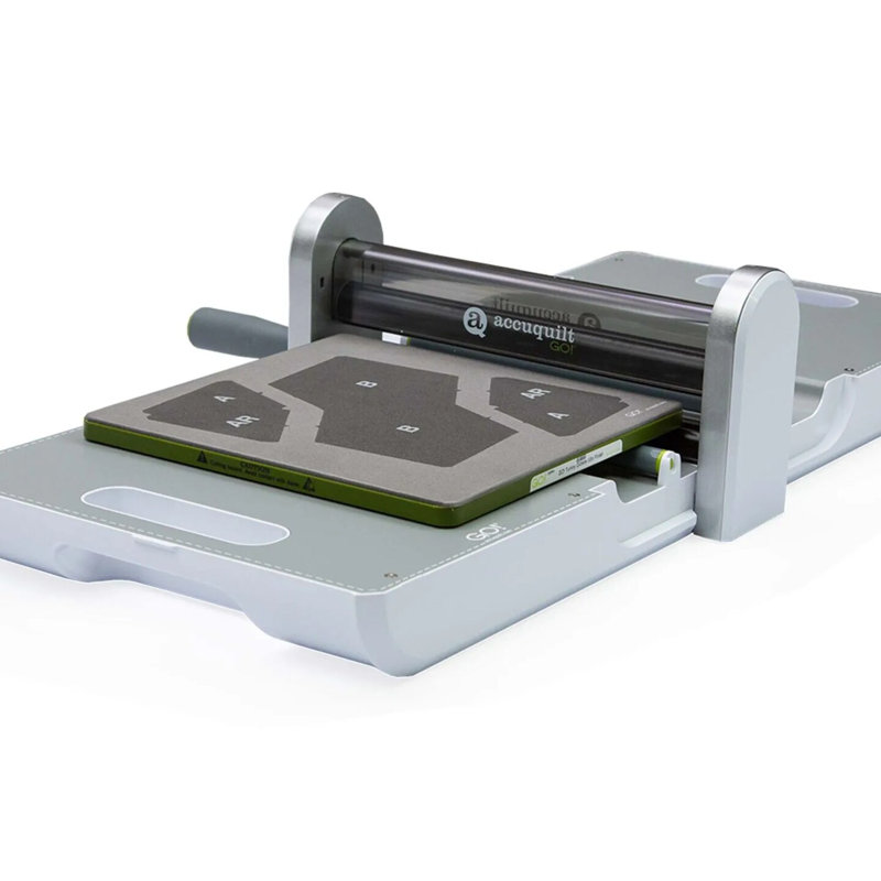 AccuQuilt GO! Filet de dinde de 12 po à découper en bloc pour les projets de courtepointe
