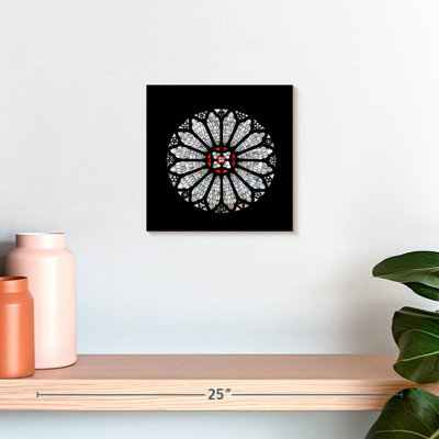 Lilie Window At Trento Cathedral
